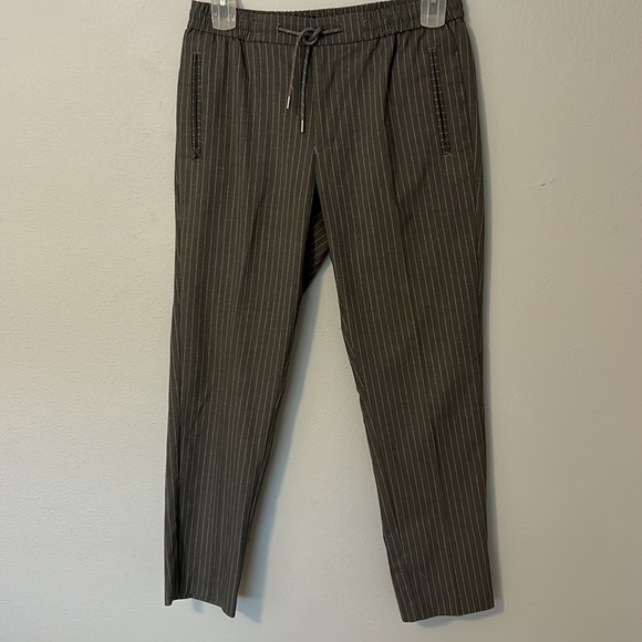 Topman Men’s gray pinstripe Jona pants. Classic slim cut, size 32R. - Picture 1 of 8